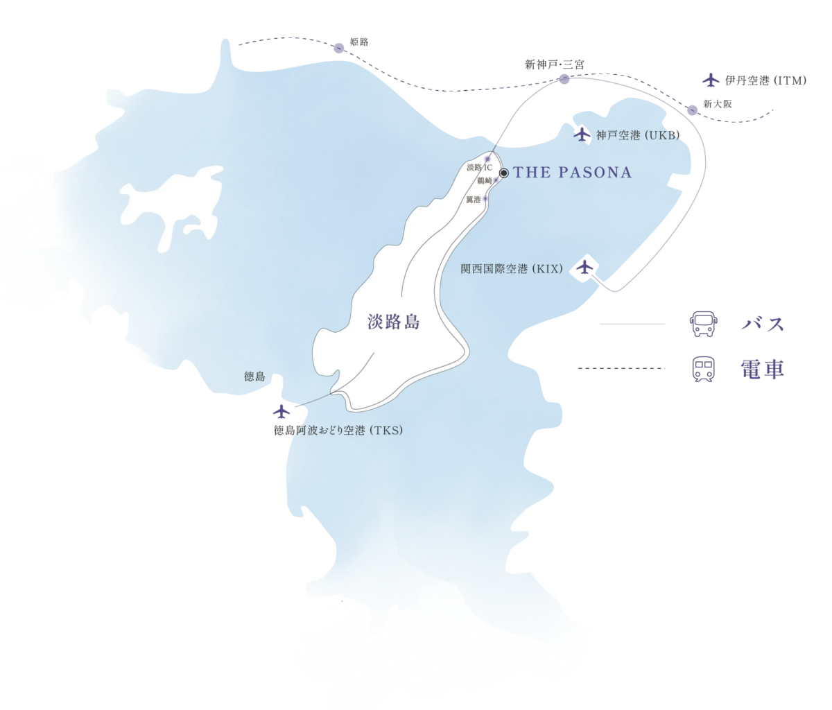 アクセスマップ